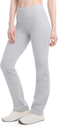 Jockey Women's Active Solid Cotton Jersey Yoga Pants in Saudi Arabia