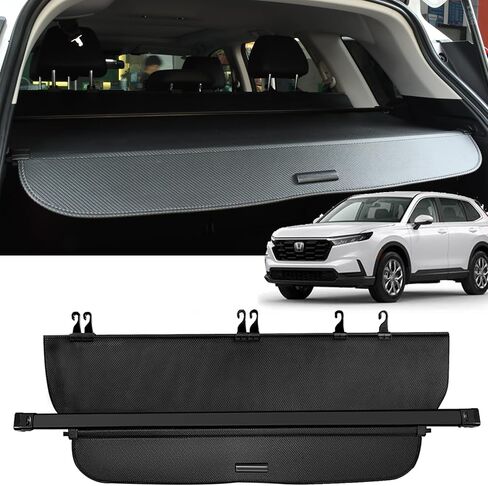 غطاء شحن GZSH لسيارة Nissan Rogue 2021 2022 2023 2024 من ألياف الكربون غطاء شحن أسود مثالي لنيسان Rogue Nissan Rogue غطاء صندوق السيارة غطاء شحن قابل للسحب |حماية شحنتك||حماية الخصوصية| in Kuwait