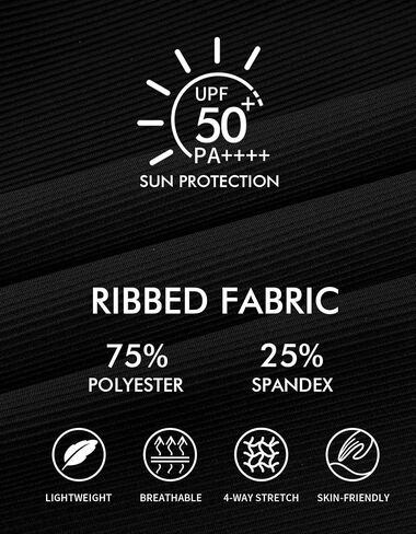ANFILIA Scalloped Tankini Top Ribbed Bathing Suit Top Women Square Neckline Swimsuit Top in Saudi Arabia
