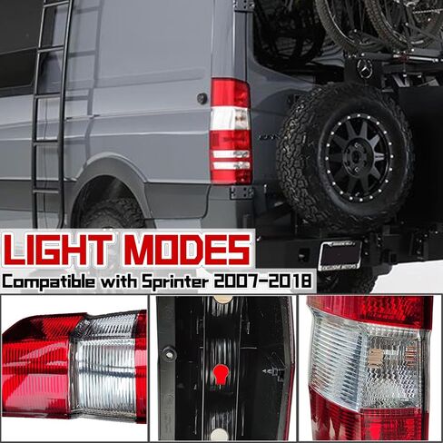 Heavy-duty Tail Light Compatible With 2007-2018 Mercedes-Benz Sprinter (Passenger Side) in Saudi Arabia