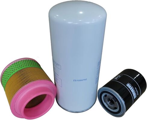 for Air Compressors ESM VS 15/22 Replacement Filter Kit;Air FilterZS1060579;Oil Filter ZS1059789 ;Air/Oil SeparatorZS1059792 (ZS1059789+ZS1060579) in Saudi Arabia