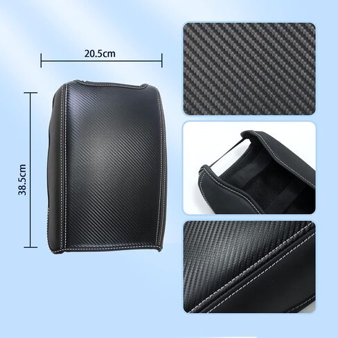 2022 2023 2024 2025 Pathfinder Center Console Cover for Nissan Pathfinder (S/SV/SL/Rock Creek/Platinum), Waterproof&Anti-Scratch Leather Pathfinder Armrest Cover 2025 Pathfinder Accessories in Saudi Arabia