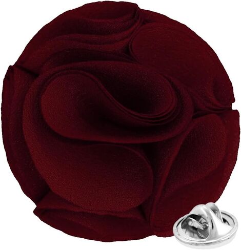 Rose Flower Lapel Pin for Men - Men's Rose Pin and Boutonniere in Saudi Arabia