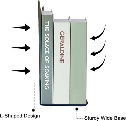 2 Pack Metal Bookends,Non-Slip Blue Cartoon Running Astronauts Book Stopper,Heavy Duty Premium Space-Themed Decorative Book End, Supports for Kids Children Shelves,Room,Office,Learning Gifts in Saudi Arabia