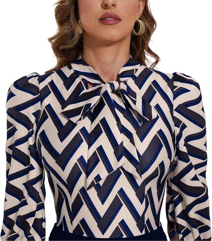 Women's Wear to Work Pencil Dresses Business Professional Midi Dress Long Sleeve Bodycon Party Dress in Saudi Arabia