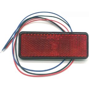 Atv tail light,12V 24LED motorcycle rear tail light for ATV Dirt Bike Brake Stop Running