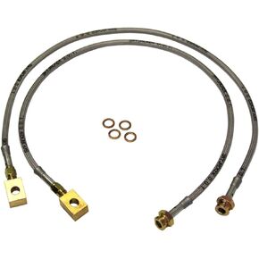 Skyjacker (FBL19) 6"- 8" Stainless Steel Brake Line - Pair