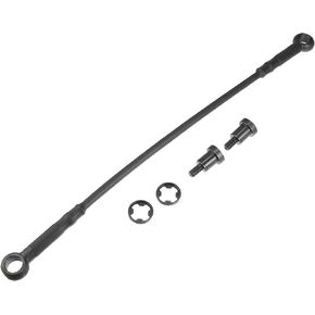 X AUTOHAUX 1 Set Rear Tailgate Cables Lift Gate Support Straps with Bolts for Honda Ridgeline Pickup Truck 2006-2014