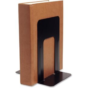 Business Source 42551 Bookend Supports, Jumbo, 6-Inch x8-1/2-Inch x9-Inch , Black