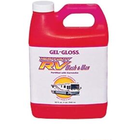 WW32 Gel Gloss Heavy Duty RV Wash and Wax - 32 oz. (6)
