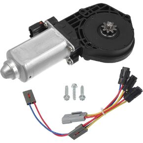 ACROPIX Front Right Side Power Window Lift Motor Fit for Ford F-150 - Pack of 4 Black