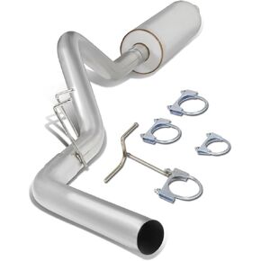 DNA MOTORING CBE-DR98-3959L Cat Back Exhaust System [Compatible with 98-01 Dodge Ram 1500 2500 3500 Standard Cab & Extended Cab 3.9 5.2 5.9L] in Saudi Arabia