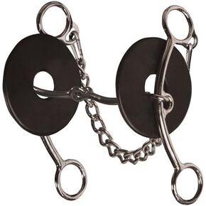 The Brittany Pozzi Collection by Professionals Choice Equine Smooth Snaffle Bit (6.5-Inch)