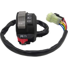 M MATI Left Handlebar Control Engine Start Run Off Headlight Switch for Yamaha ATV YFZ450 2004-2005 5TG-83973-09-00