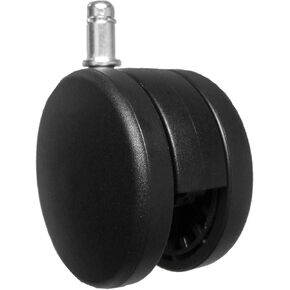 3" (75mm) Extra Large Replacement Office Chair Caster Rollers - Standard Wheel (Set of 5) - S5110