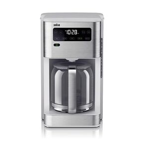 Braun KF5650BK Pure Flavor Coffee Maker, 14 cup, Black