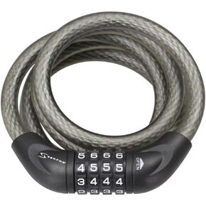 Serfas 5ft X 12mm Bicycle Combination Lock - CL-12
