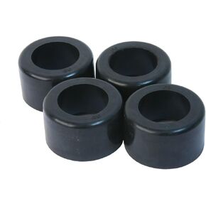 URO Parts 91133300900BHD مجموعة جلبة لوحة الزنبرك الخلفية، مع 80-85 شور صلابة، 4 قطع بطانات لوحة زنبركية خلفية مطاطية شديدة التحمل