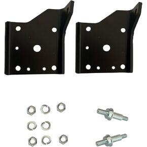 12PCS Multi Leaf Spring Shock Plate Kit For 1968 1969 1970 1971 1972 Camaro Firebird Nova with Studs Hardware K00041
