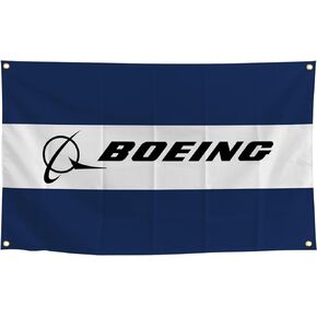 Boeing Embroidered Logo3' x 5'FT Nylon Flag