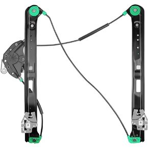 Front Driver Side Power Window Regulator Without Motor Replacement for BMW E46 323i 325i 325xi 328i 330i 330xi 1999 2000 2001 2002 2003 2004 2005, Sedan Wagon, Left, 740-484
