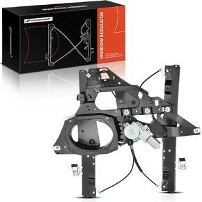 A-Premium Power Electric Window Regulator with 8-Pin Motor Compatible with Ford Expedition Lincoln Navigator 2007-2017 Front Right Passenger Side