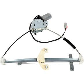 FINDAUTO Power Window Regulator w/Motor Rear Left Driver Side fits 2001-2005 For Honda Civic 741-744