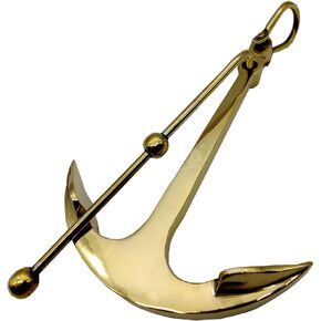 Solid Brass Anchor Paper Weight - Paperweights - Nautical Decor Home Decoration - Executive Promotional Gift