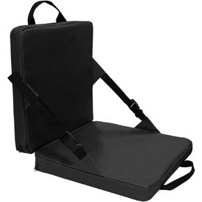 Stadium Seat for Bleachers with Back Support Portable Lightweight Bleacher Seat Cushion Foldable Stadium Seat Padded Chair for Garden Camping Hunting Floor Beach Outdoor