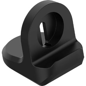 AWINNER Compact Stand Compatible with Samsung Galaxy Watch 4 44mm/Classic 46mm/Watch 3 41mm 45mm/Active 2 40mm 44mm/Active 40mm-Nightstand Mode-Support Charger Bracket Integrated Cable Management Slot
