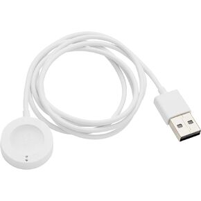 Michael Kors Access Smartwatch Charger - White (Model: MKT0002) Compatible with Gen 4 MKGO, Gen 4 Runway, Gen 4 Sofie, Gen 5 Lexington and Gen 5 Bradshaw
