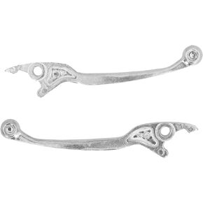 Brake Lever Pair of Motorcycle Brake Handles Levers Scooter 0.33in Mounting Hole Aluminum Alloy Accessory Replacement for GY6 50 125 150 Scooter