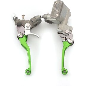 Motorcycle Brake Master Cylinder Reservoir Clutch Lever Fit For CR125R CR250R 96-07, CR500R 92-01, CRF150R 07-16, CRF250R/X 04-16, CRF450R 02-06, CRF450X 05-16, CR80R CR85R 98-07