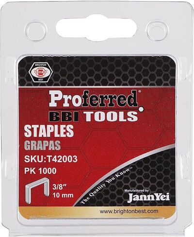 Proferred T42002 Staples, 1.2 mm Thick x 10.6 mm Wide, 5/16" (8 mm) Height in Saudi Arabia