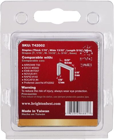 Proferred T42002 Staples, 1.2 mm Thick x 10.6 mm Wide, 5/16" (8 mm) Height in Saudi Arabia