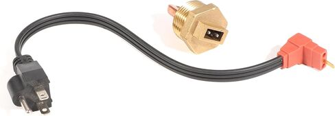 AR87167 Engine Block Coolant Heater Kit with AR8767 Heater Element & AR87168 Power Cord, Fit for John Deere 1025R 110 2210 2305 4210 445 X495 XUV Gator 850D 855D 855M 865E Tractors in Saudi Arabia