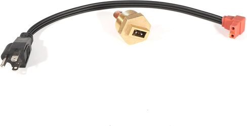 AR87167 Engine Block Coolant Heater Kit with AR8767 Heater Element & AR87168 Power Cord, Fit for John Deere 1025R 110 2210 2305 4210 445 X495 XUV Gator 850D 855D 855M 865E Tractors in Saudi Arabia