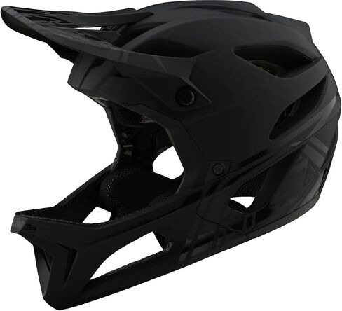 تروي لي ديزاينز خوذة الدراجة الجبلية ذات الوجه الكامل من طراز MIPS Stealth. ماكس تهوية خفيفة الوزن EPP EPS Racing Downhill DH BMX MTB - البالغين من الرجال والنساء للجنسين (منتصف الليل، MD/LG) in Kuwait