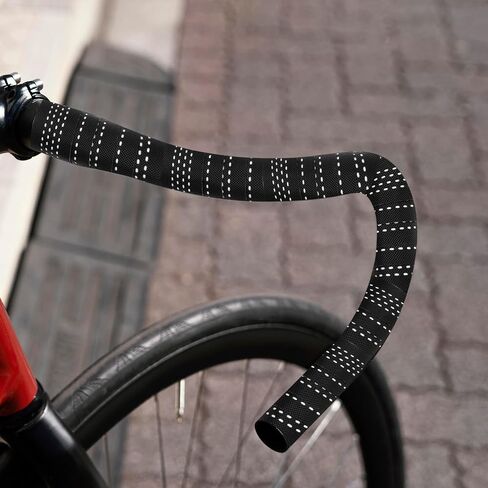 2 Pcs Handlebar Wrap Bike Tape for Handlebars Road Bike Handlebar Tape Grip Tape Professional Road Bicycle Bar Tape Racing Bike Handle Wraps Bicycle Bar Tape White Lightweight Comfortable in Saudi Arabia