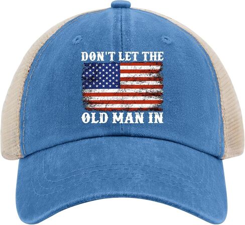 Old Man Hat Don't Let Old Man in Hat Trucker Hat Men Vintage Mesh Hat for Summer in Saudi Arabia