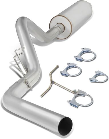 DNA MOTORING CBE-DR98-3959L نظام العادم الخلفي للقطط [متوافق مع 98-01 دودج رام 1500 2500 3500 الكابينة القياسية والكابينة الممتدة 3.9 5.2 5.9L] in Saudi Arabia