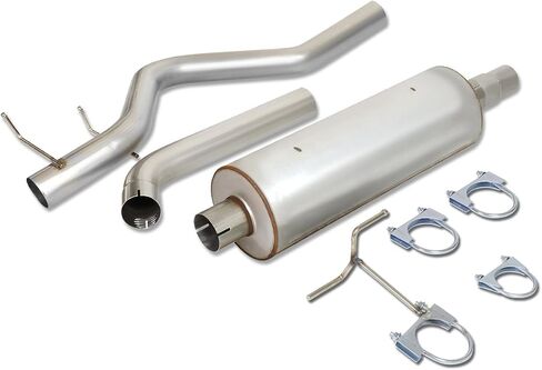 DNA MOTORING CBE-DR98-3959L نظام العادم الخلفي للقطط [متوافق مع 98-01 دودج رام 1500 2500 3500 الكابينة القياسية والكابينة الممتدة 3.9 5.2 5.9L] in Saudi Arabia