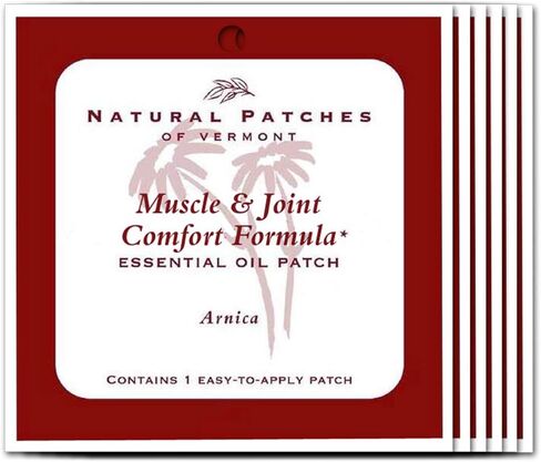 رقع طبيعية من رقعة فيرمونت أرنيكا للعضلات والمفاصل المريحة بالزيت العطري للجسم، كيس رقعة واحدة (عبوة من 6 قطع) in Kuwait