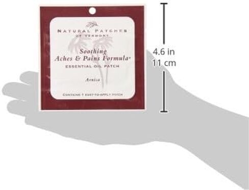 رقع طبيعية من رقعة فيرمونت أرنيكا للعضلات والمفاصل المريحة بالزيت العطري للجسم، كيس رقعة واحدة (عبوة من 6 قطع) in Kuwait