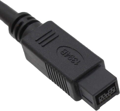 1.8 متر/6 قدم FireWire 1394b 800 IEEE 9 Pin to 9 Pin Male to Male Cable for Mac Pro، MacBook Pro، Mac Mini، iMac PC، الكاميرات الرقمية، SLR (9 pin إلى 9 pin) in Kuwait