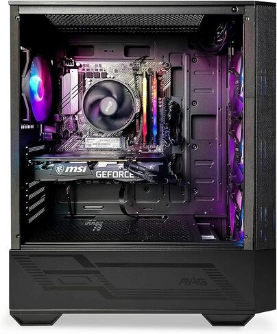 Inferno 4060 Series Gaming Desktop PC – AMD Ryzen 5 5600X 3.7 GHz, Geforce RTX 4060, 1TB NVME SSD, 16GB DDR4 RAM 3600 RGB, Wi-Fi, Bluetooth, Windows 11 Home in Saudi Arabia