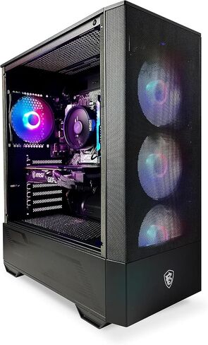 Inferno 4060 Series Gaming Desktop PC – AMD Ryzen 5 5600X 3.7 GHz, Geforce RTX 4060, 1TB NVME SSD, 16GB DDR4 RAM 3600 RGB, Wi-Fi, Bluetooth, Windows 11 Home in Saudi Arabia