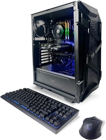 Inferno 4060 Series Gaming Desktop PC – AMD Ryzen 5 5600X 3.7 GHz, Geforce RTX 4060, 1TB NVME SSD, 16GB DDR4 RAM 3600 RGB, Wi-Fi, Bluetooth, Windows 11 Home in Saudi Arabia