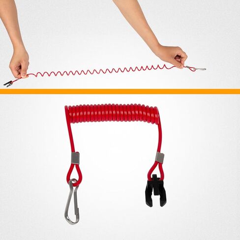 Wztepeng Kill Switch وحبل الأمان المتوافق مع OMC Johnson Evinrude Sierra استبدال 585134 432230 MP28870 in Kuwait