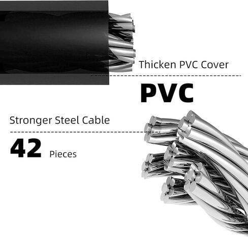 2PACK Bike Lock Cable,Resettable Bicycle Cable Lock with 4 Digit Combination,Anti-Theft Lightweight & Small Bike Lock-Black in Saudi Arabia